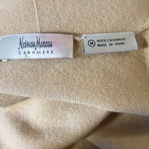 Vintage Neiman Marcus 100% Cashmere Sleeveless Cardigan 2 piece Set Size M - Picture 11 of 14
